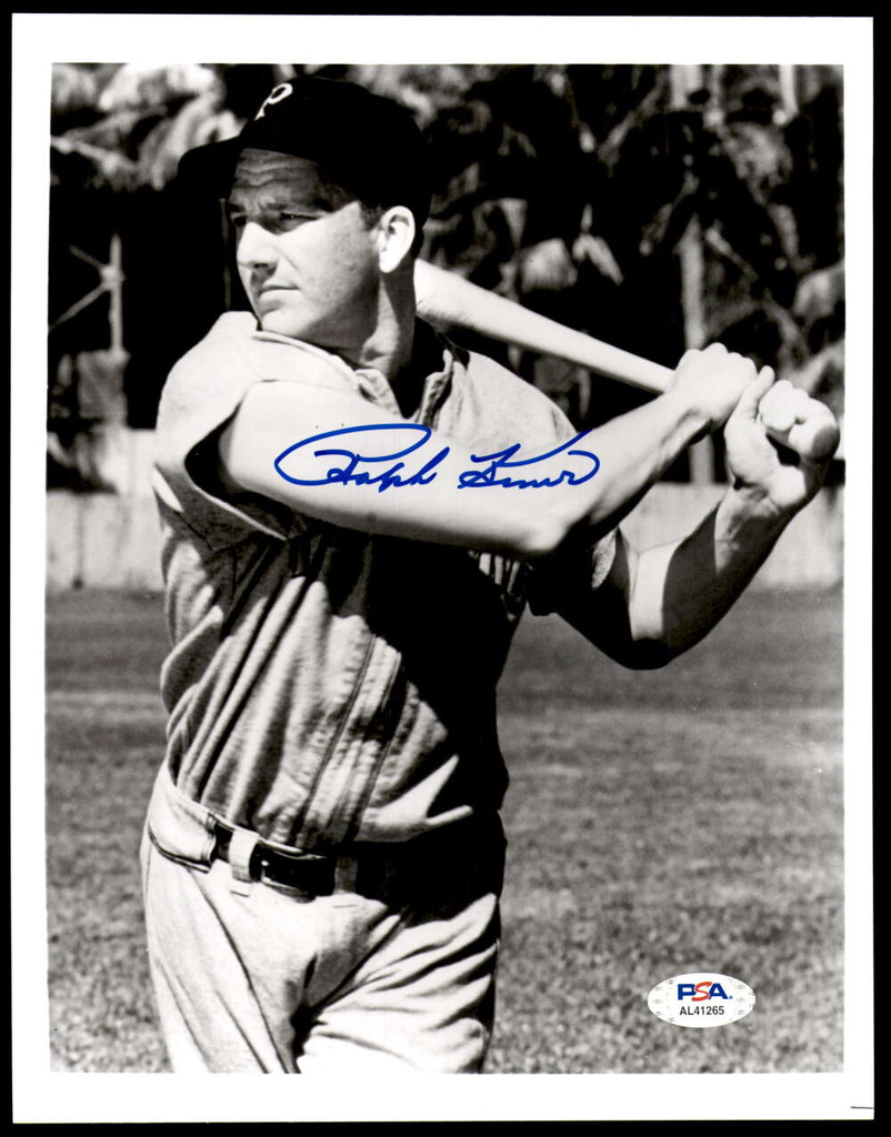 Ralph Kiner 8 x 10 Photo Signed Auto PSA/DNA Authenticated Pirates ID: 395372