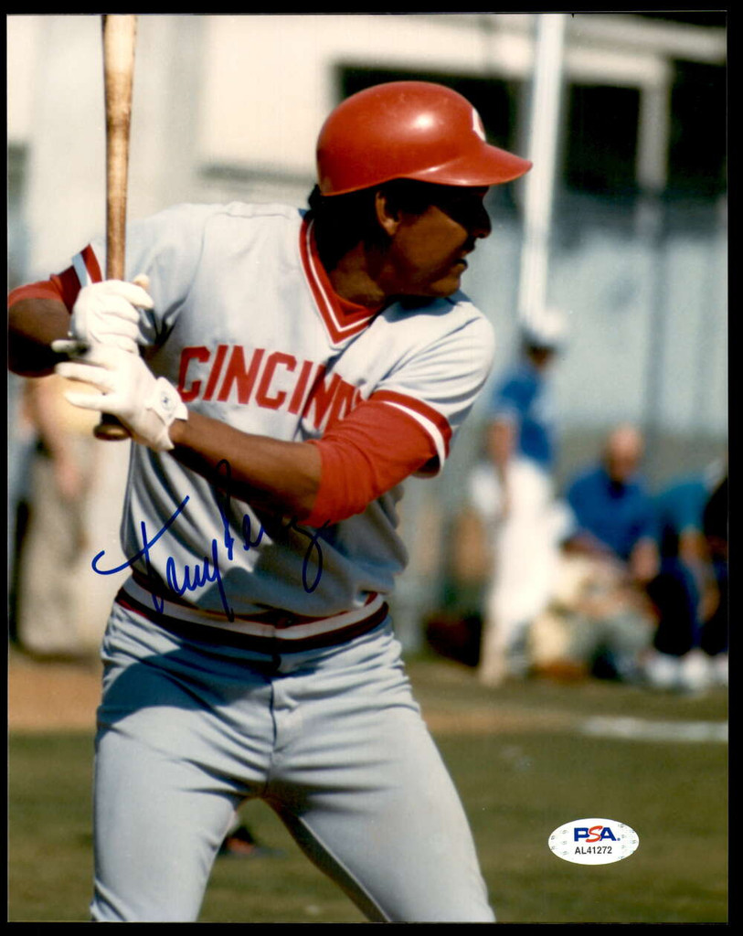 Tony Perez 8 x 10 Photo Signed Auto PSA/DNA Authenticated Reds