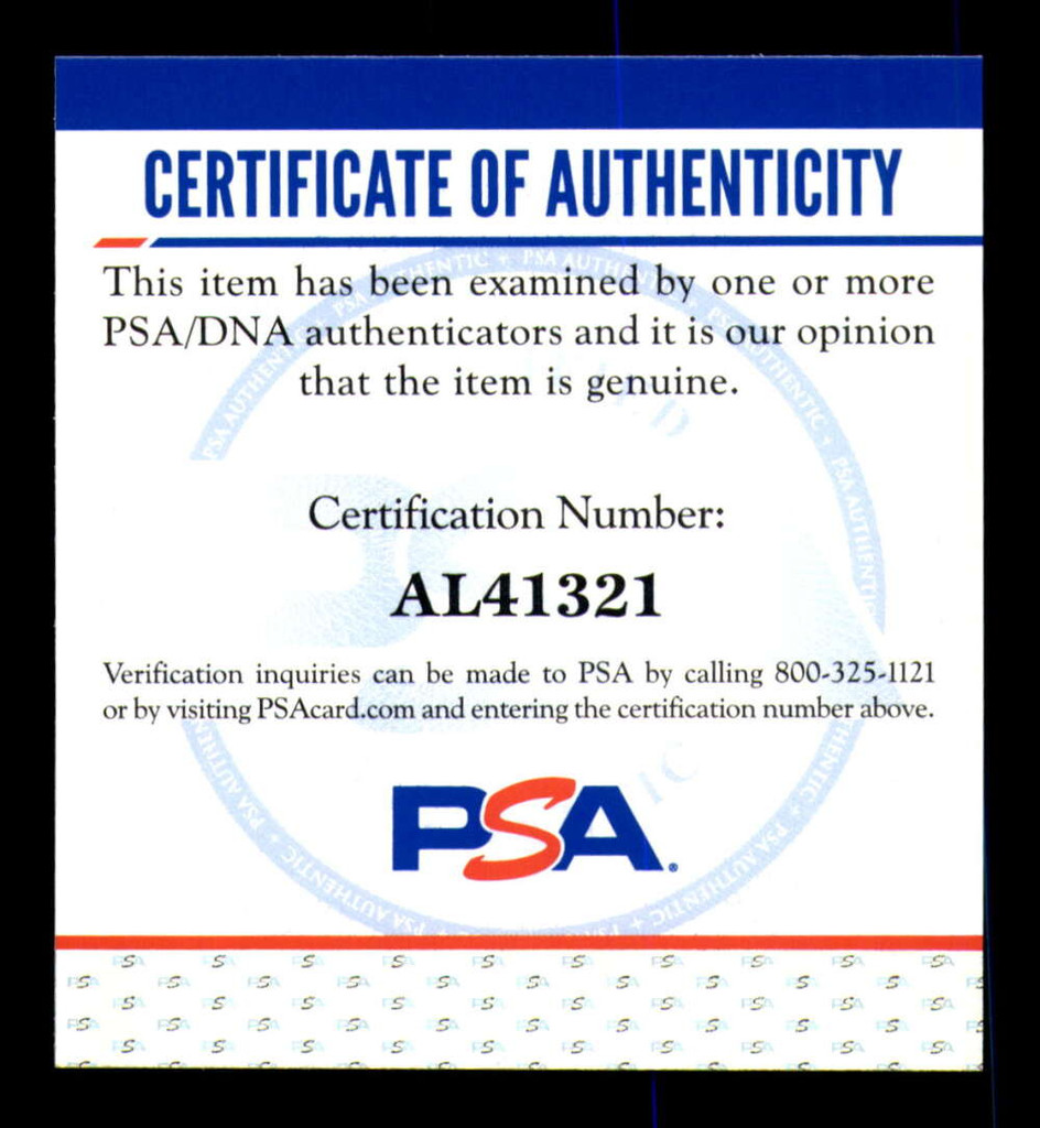 Warren Spahn 8 x 10 Photo Signed Auto PSA/DNA Authenticated Braves ID: 395426
