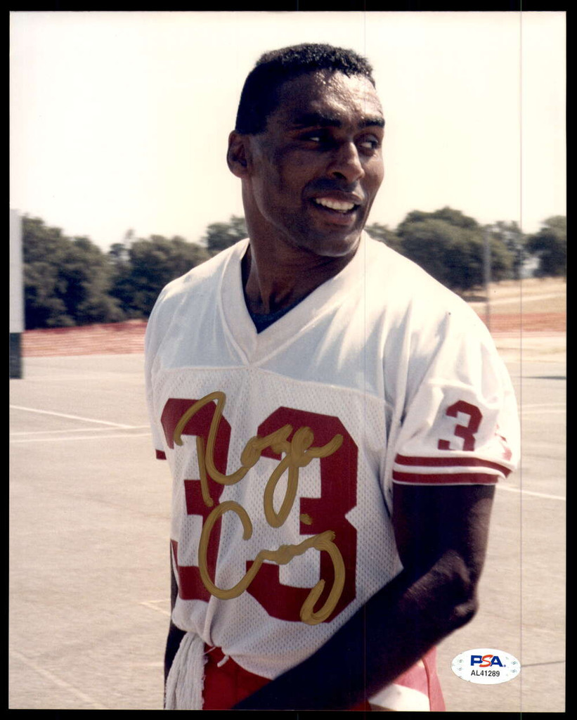 Roger Craig 8 x 10 Photo Signed Auto PSA/DNA Authenticated 49ers ID: 395544