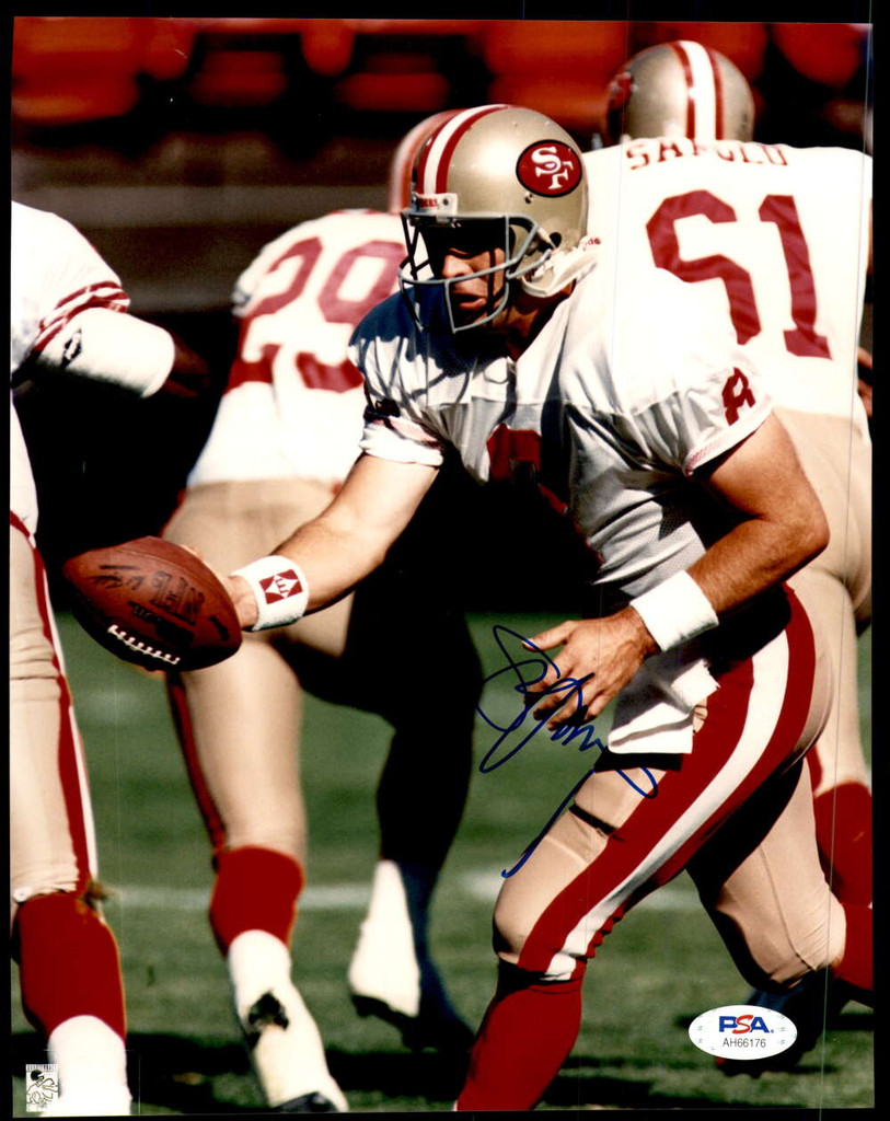 Steve Young 8 x 10 Photo Signed Auto PSA/DNA Authenticated 49ers ID: 395545