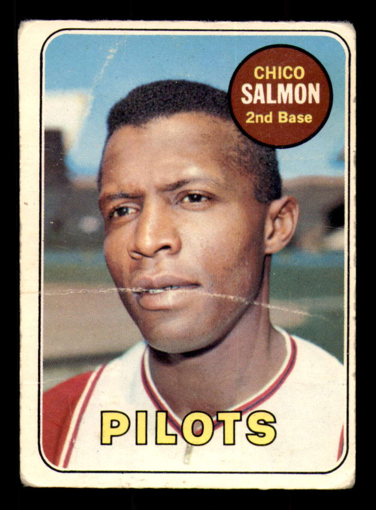 1969 O-Pee-Chee #62 Chico Salmon Poor OPC 