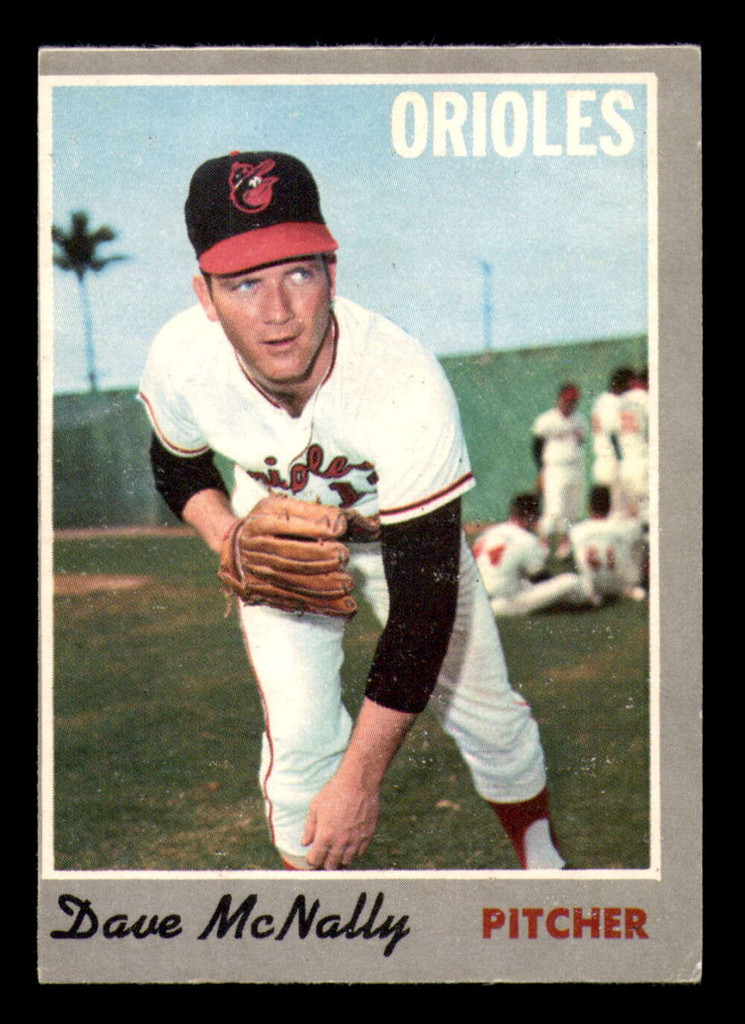 1970 O-Pee-Chee #20 Dave McNally Miscut Orioles OPC ID:396003