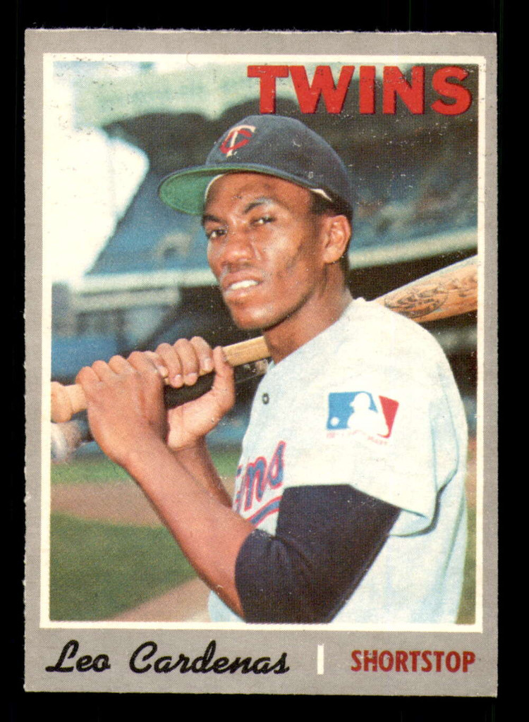 1970 O-Pee-Chee #245 Leo Cardenas Near Mint OPC 