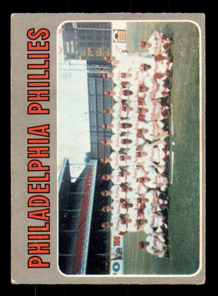 1970 O-Pee-Chee #436 Phillies Team Very Good OPC 