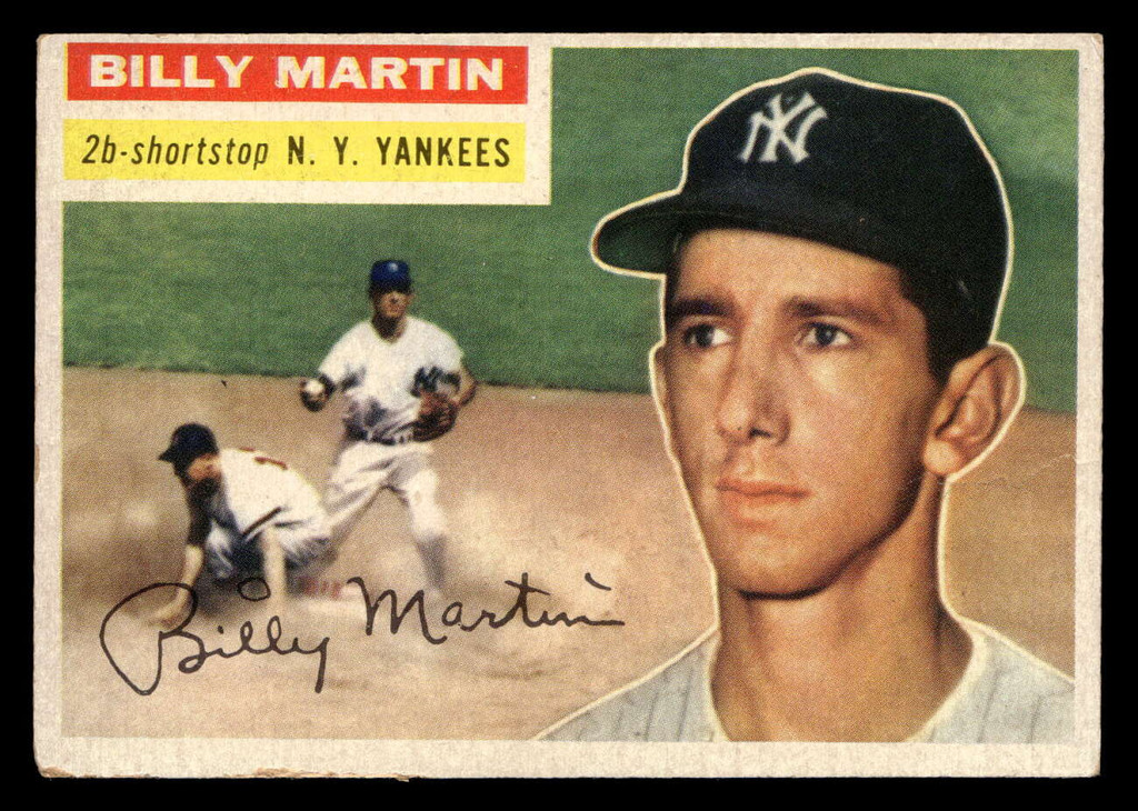 1956 Topps #181 Billy Martin Near Mint+ 