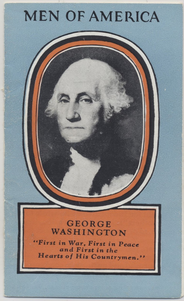 1928/29 Men Of America 4 George Washington  #*sku3sing35838