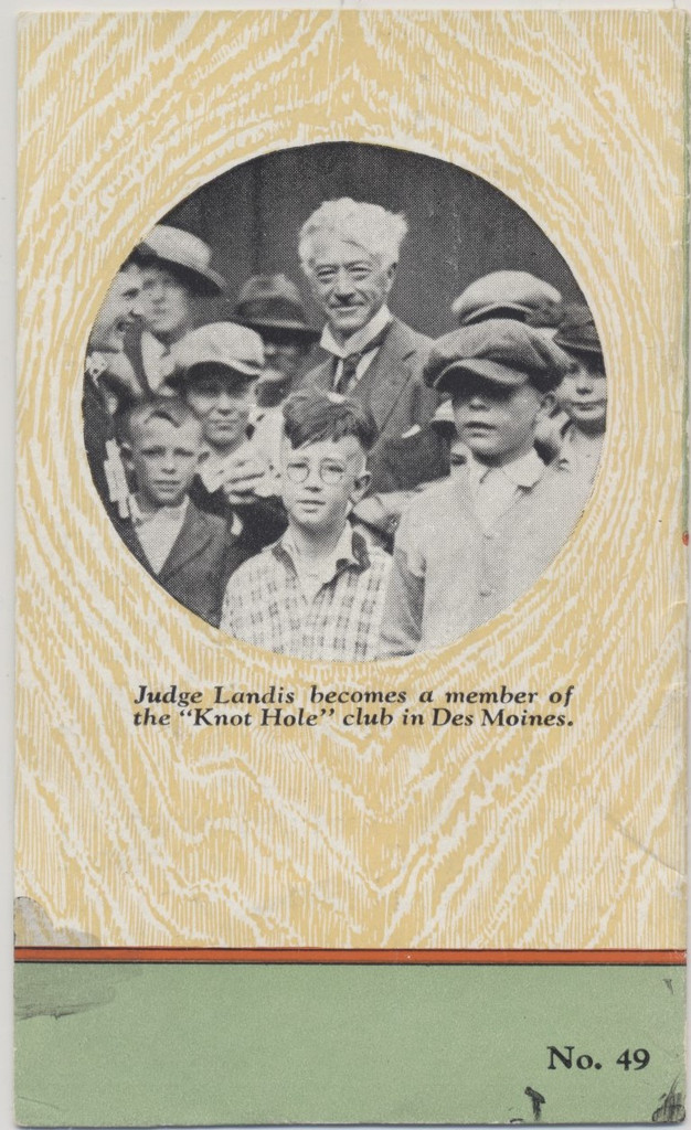 1928/29 Men Of America 49 Judge Kenesaw Mountain Landis (Father Of Baseball) TOUGH  #*ns3sing35839