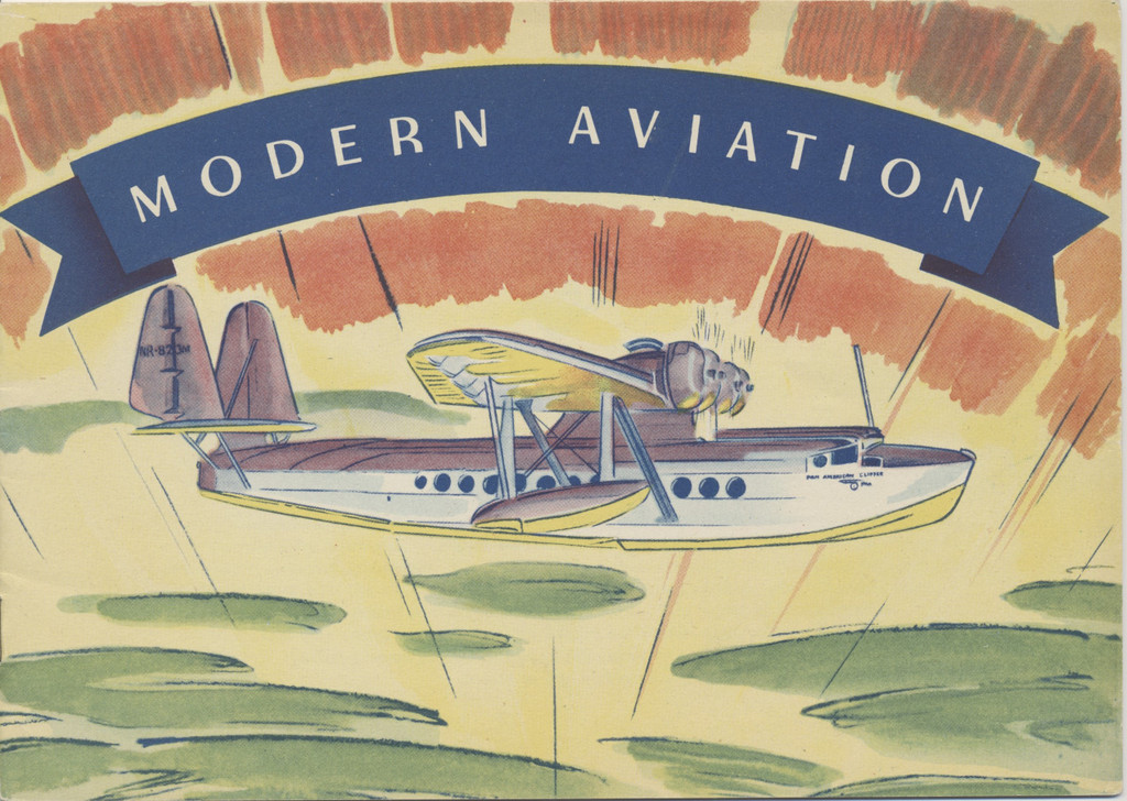 1938 F277-1 Modern Aviation Album NEW  #*sku35856
