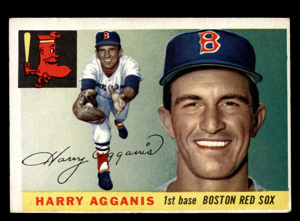 1955 Topps #152 Harry Agganis VG-EX RC Rookie  ID: 396747