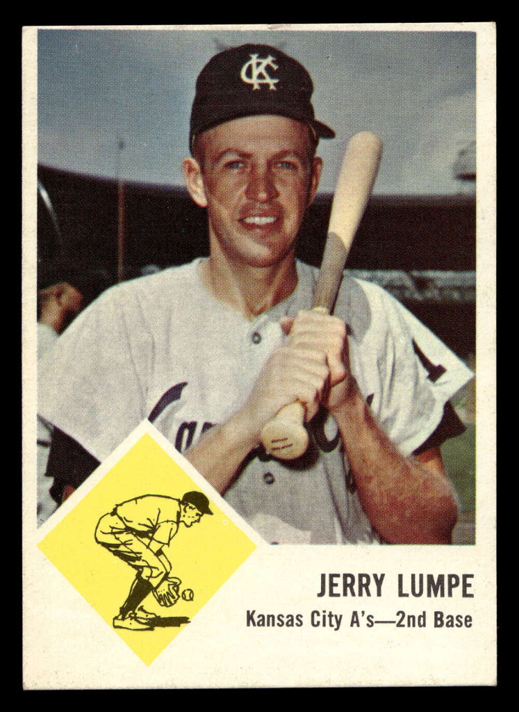 1963 Fleer #16 Jerry Lumpe Excellent+  ID: 396921