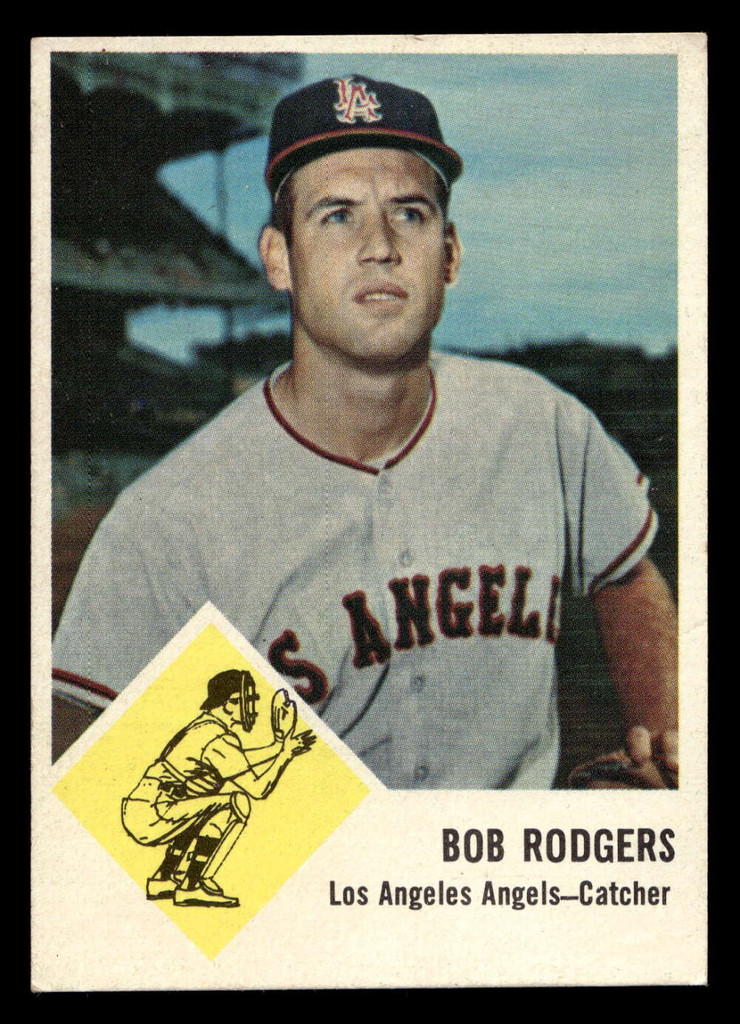 1963 Fleer #20 Bob Rodgers Excellent  ID: 396925