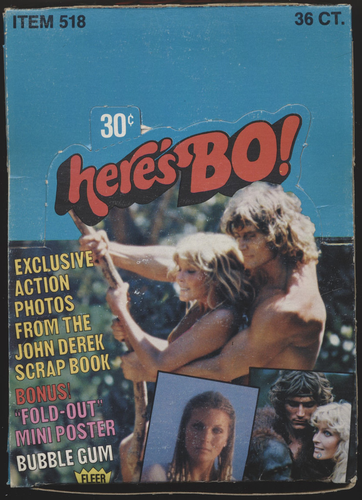 1981 Fleer Here's Bo!! 30 Cents Empty Display Box  #*sku35910