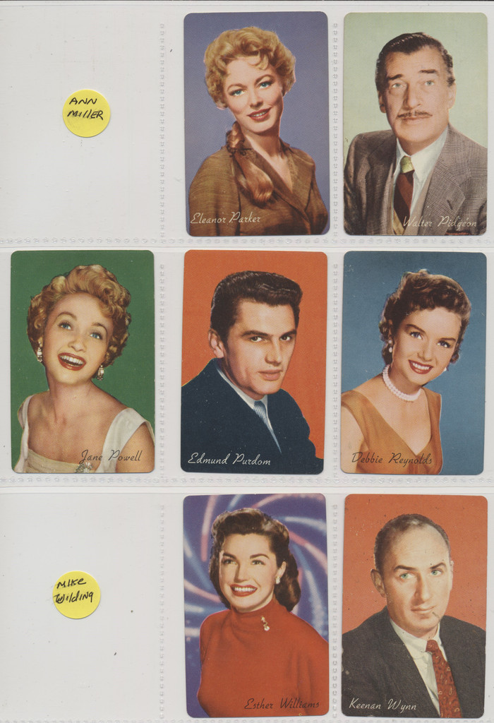 1958 F272-20 Movie Stars Of MGM General Mills  Lot 14/18  #*sku35927
