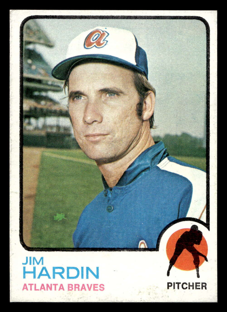 1973 Topps #124 Jim Hardin Ex-Mint  ID: 397342