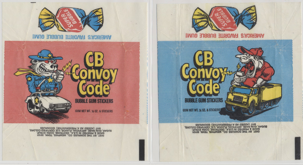 1978 Donruss CB Convoy Code (2 Different)  #*sku36006