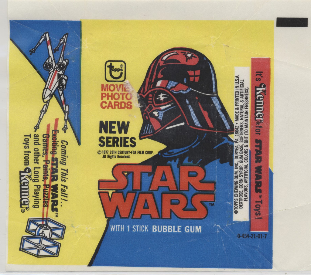 1977 Topps  Star Wars  2nd Series  Wrappers  #*36024