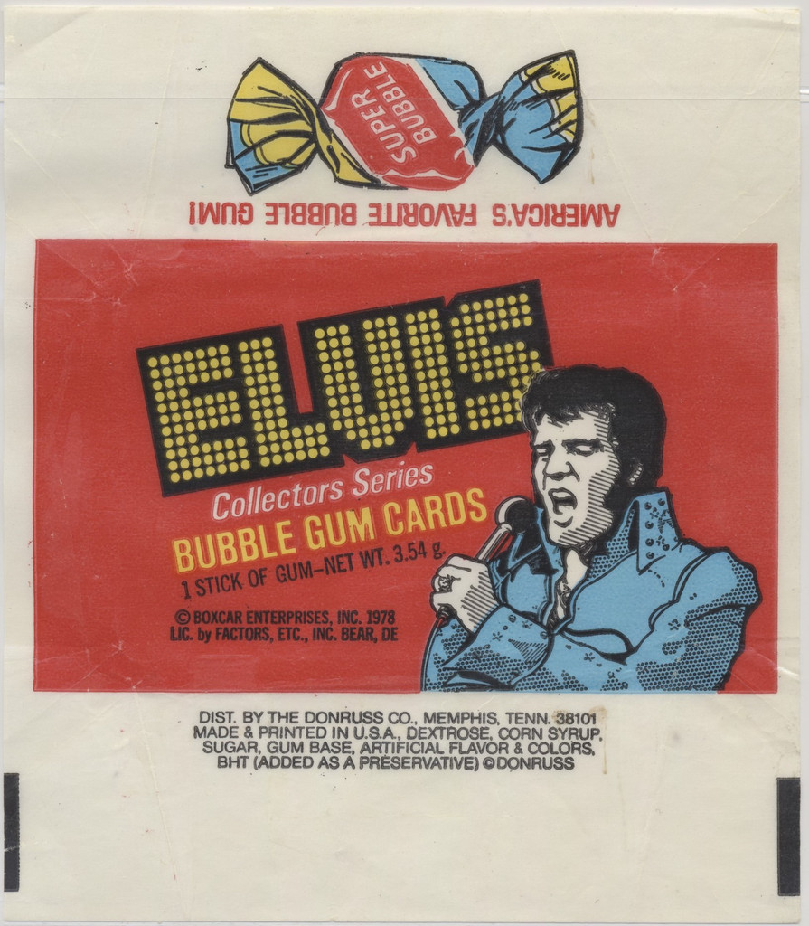 1978 Donruss  Elvis  Wrapper  #*sku36029