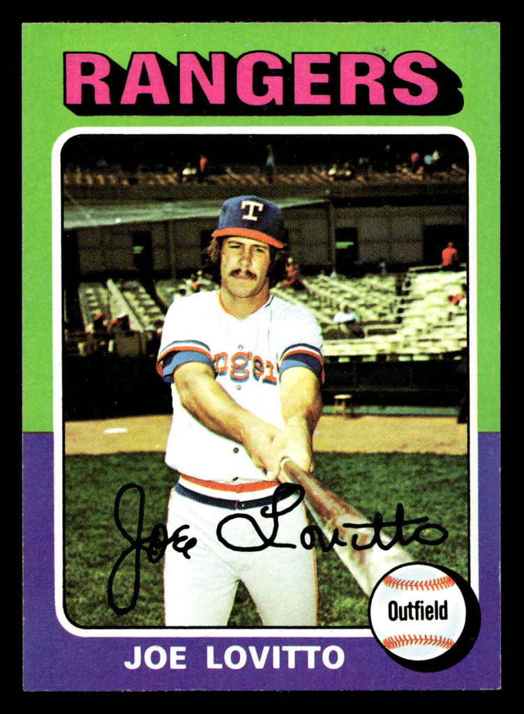 1975 Topps #36 Joe Lovitto Ex-Mint  ID: 397928