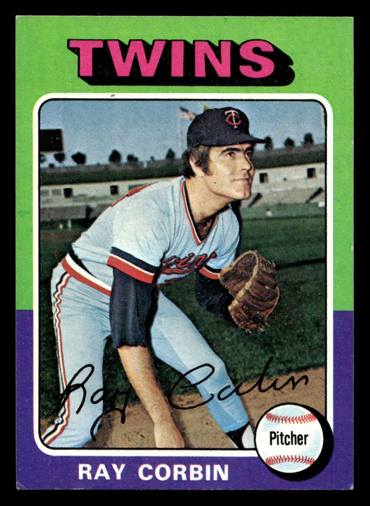 1975 Topps #78 Ray Corbin Ex-Mint  ID: 397969