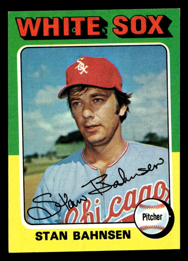 1975 Topps #161 Stan Bahnsen Ex-Mint  ID: 398052