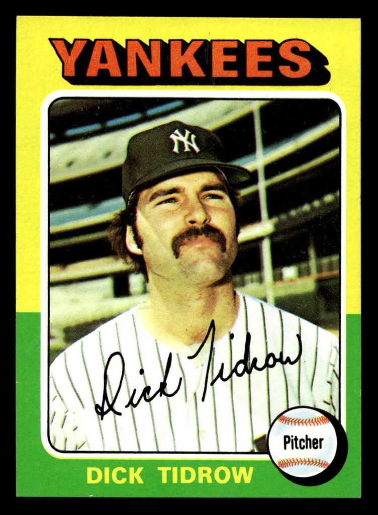 1975 Topps #241 Dick Tidrow Ex-Mint  ID: 398128