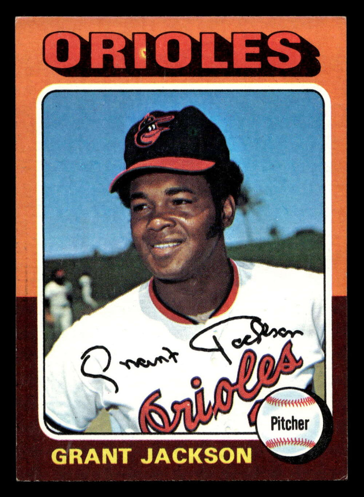 1975 Topps #303 Grant Jackson Ex-Mint  ID: 398182