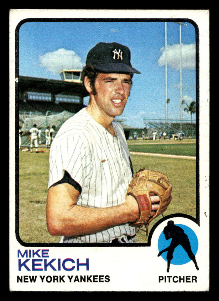 1973 Topps #371 Mike Kekich Ex-Mint  ID: 398913