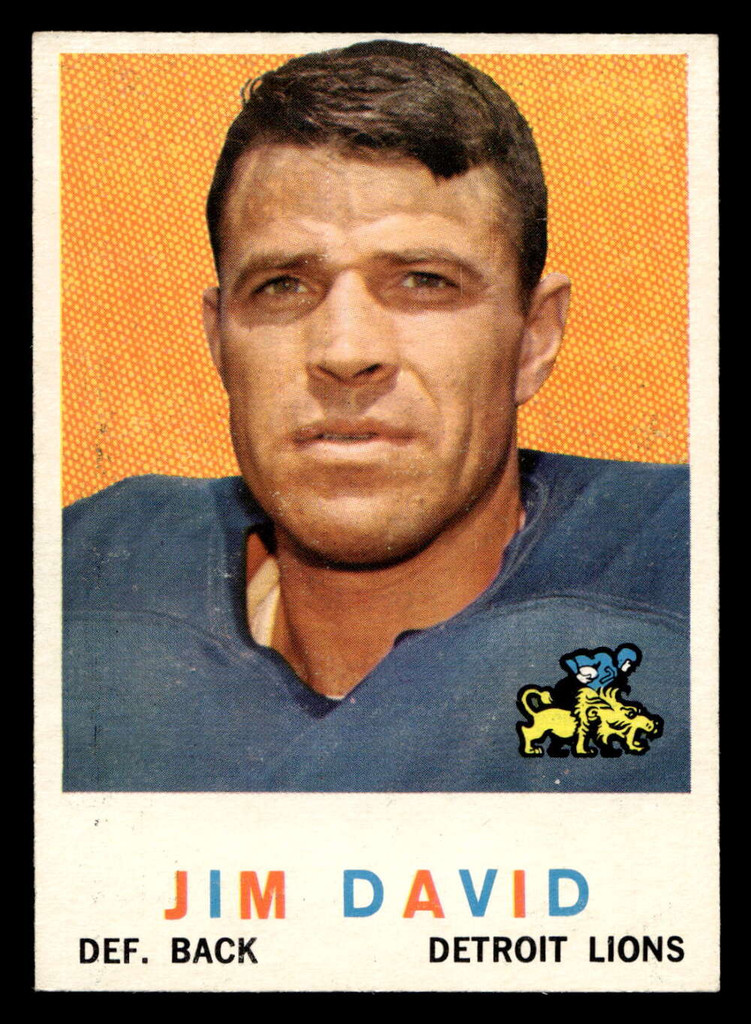 1959 Topps #143 Jim David Ex-Mint  ID: 399655