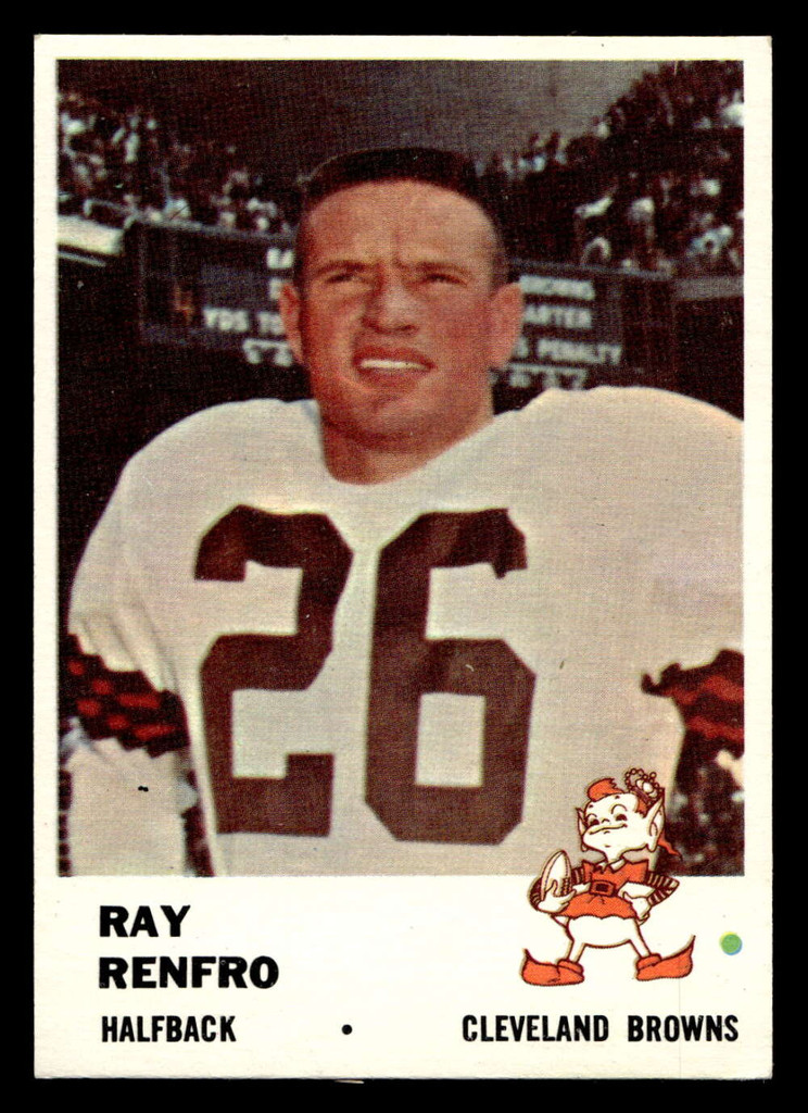 1961 Fleer #13 Ray Renfro Ex-Mint  ID: 399759