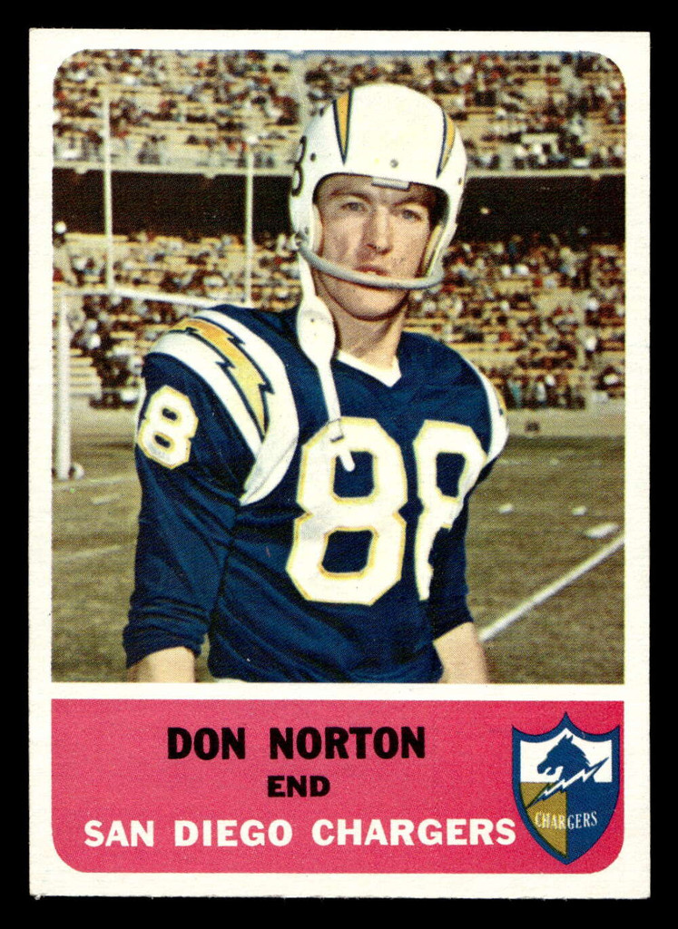 1962 Fleer #78 Don Norton Ex-Mint  ID: 400078