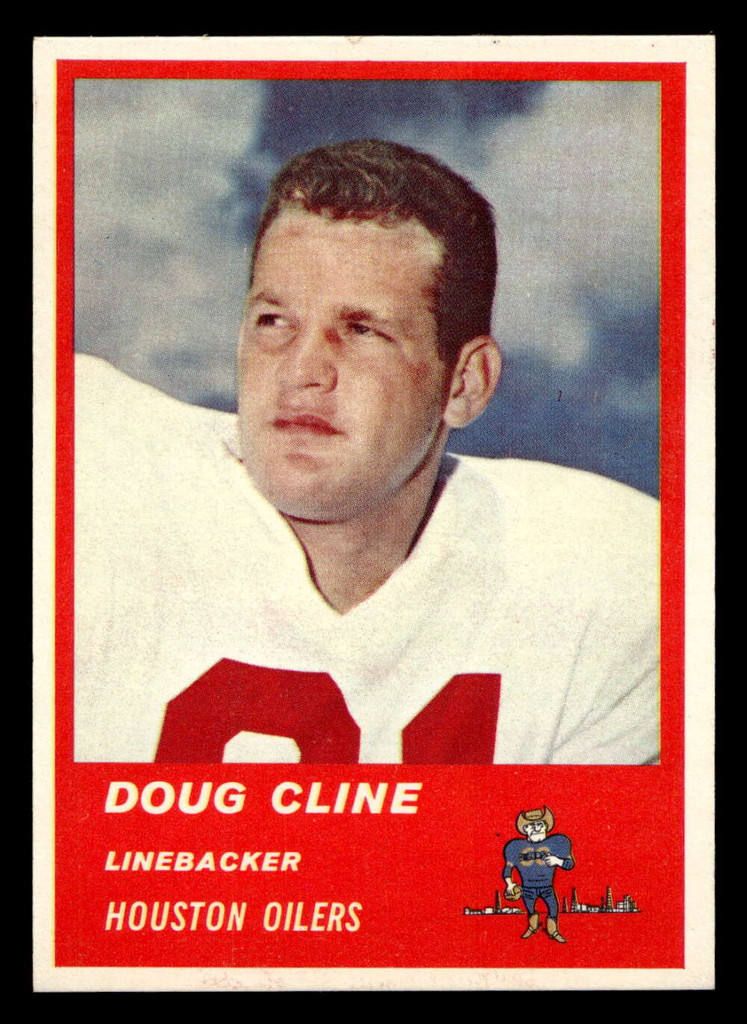 1963 Fleer #42 Doug Cline Near Mint 