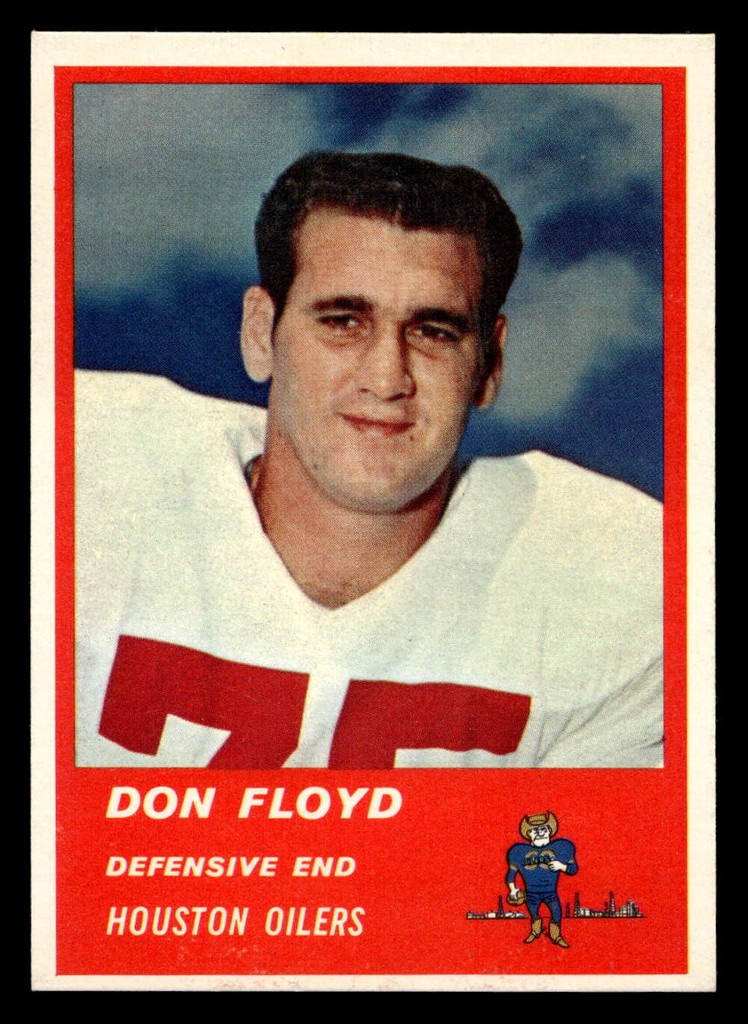 1963 Fleer #43 Don Floyd NM-Mint  ID: 400181