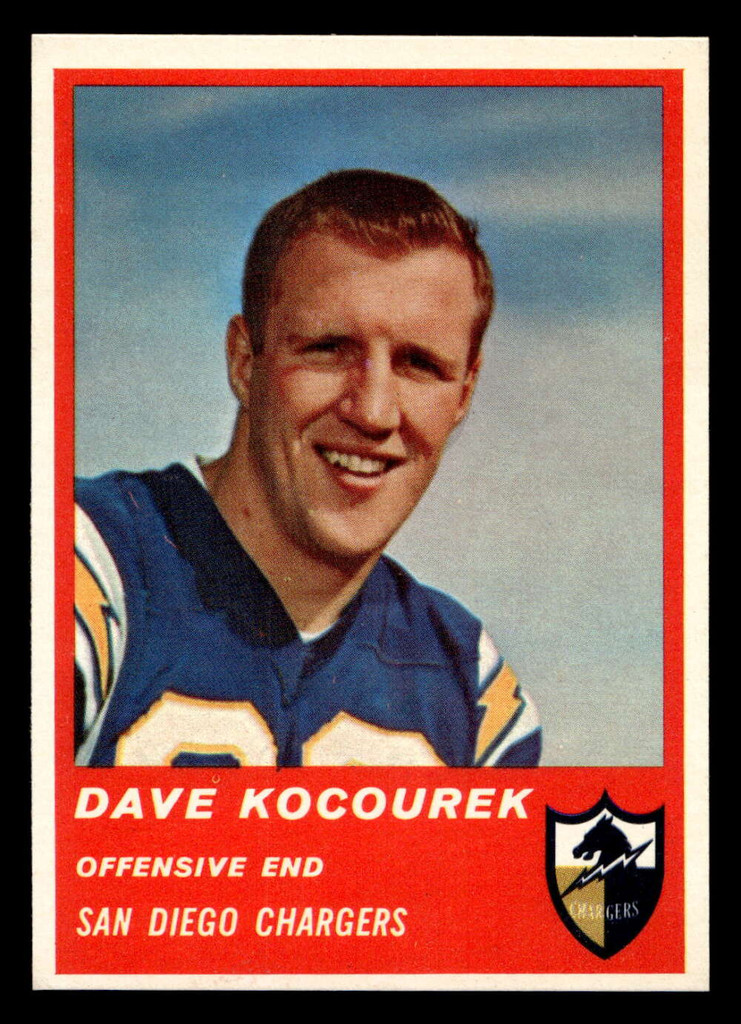 1963 Fleer #71 Dave Kocourek Near Mint+ 