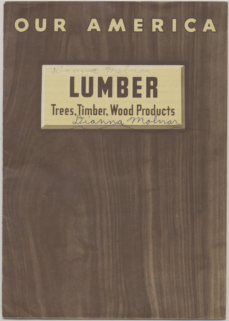 1943 F213-8h Coca Cola Our America Lumber Complete Book   #*sku36096