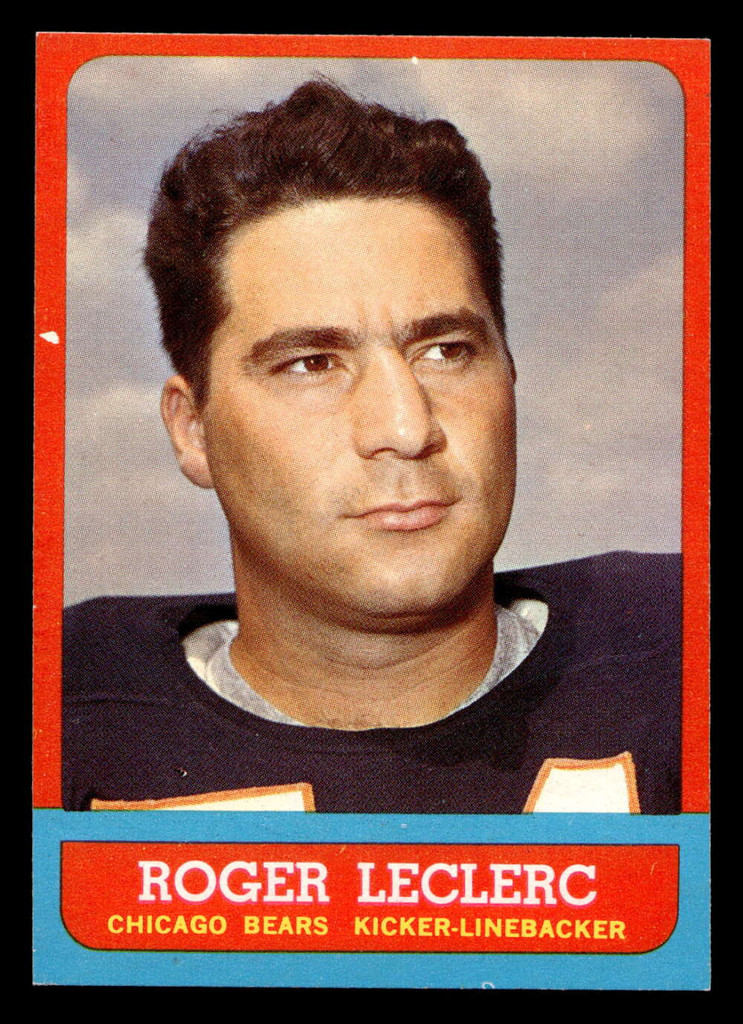 1963 Topps #64 Roger LeClerc Excellent+  ID: 400372