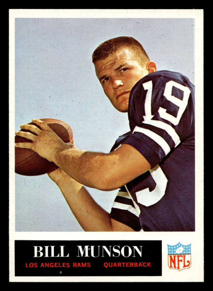 1965 Philadelphia #93 Bill Munson Near Mint+ RC Rookie  ID: 400930