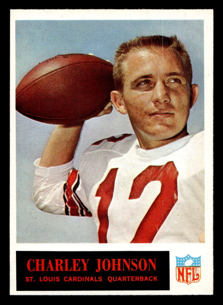 1965 Philadelphia #163 Charley Johnson Near Mint  ID: 400973