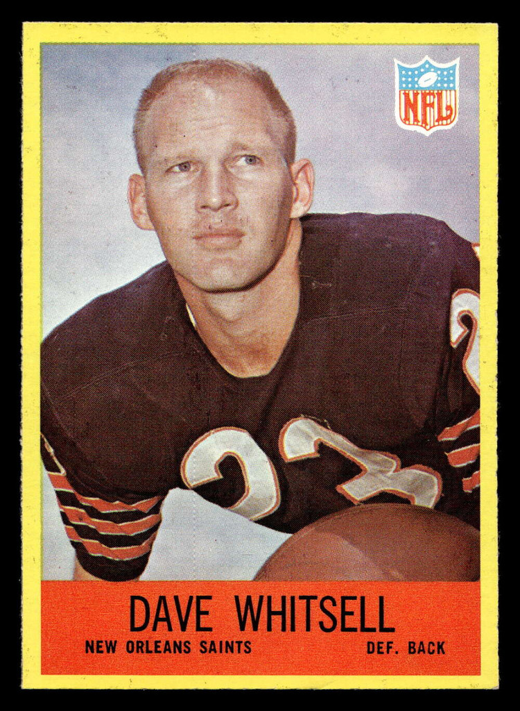 1967 Philadelphia #130 Dave Whitsell Ex-Mint RC Rookie  ID: 401207