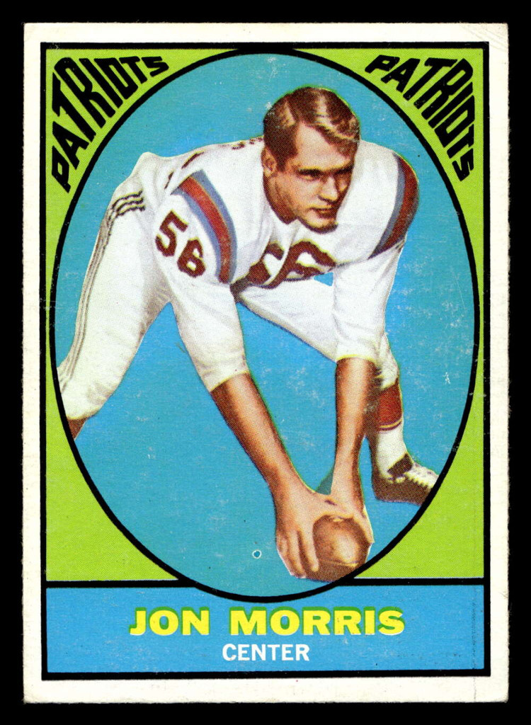 1967 Topps #6 Jon Morris Excellent 