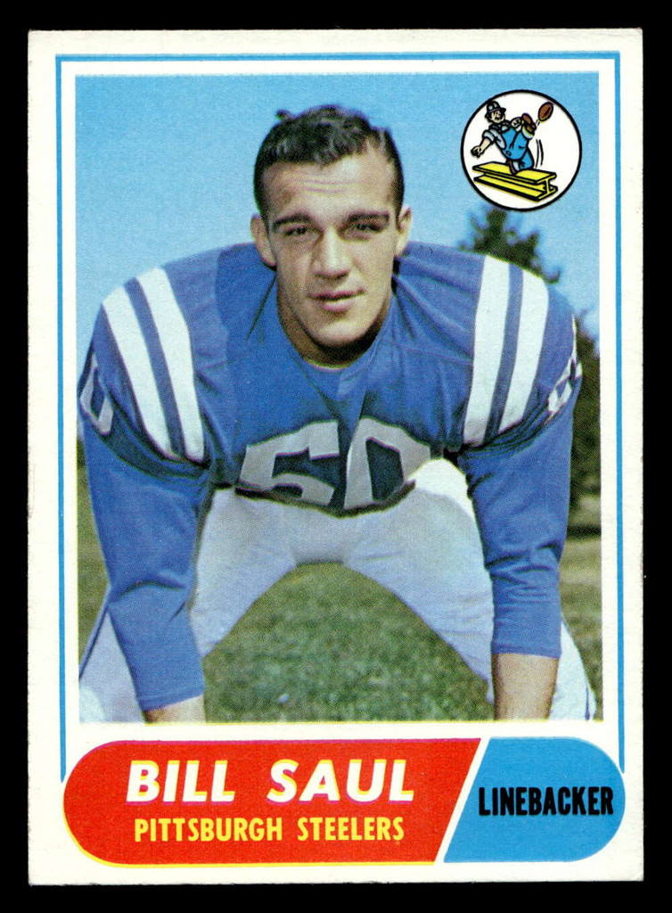 1968 Topps #33 Bill Saul Ex-Mint  ID: 401386