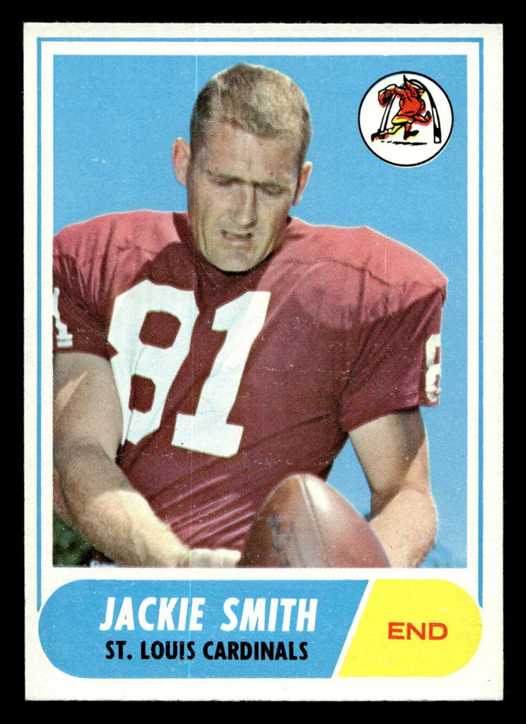 1968 Topps #86 Jackie Smith Ex-Mint  ID: 401444
