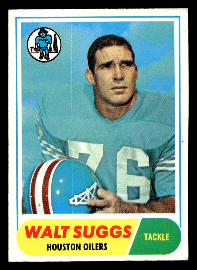 1968 Topps #94 Walt Suggs Ex-Mint  ID: 401452