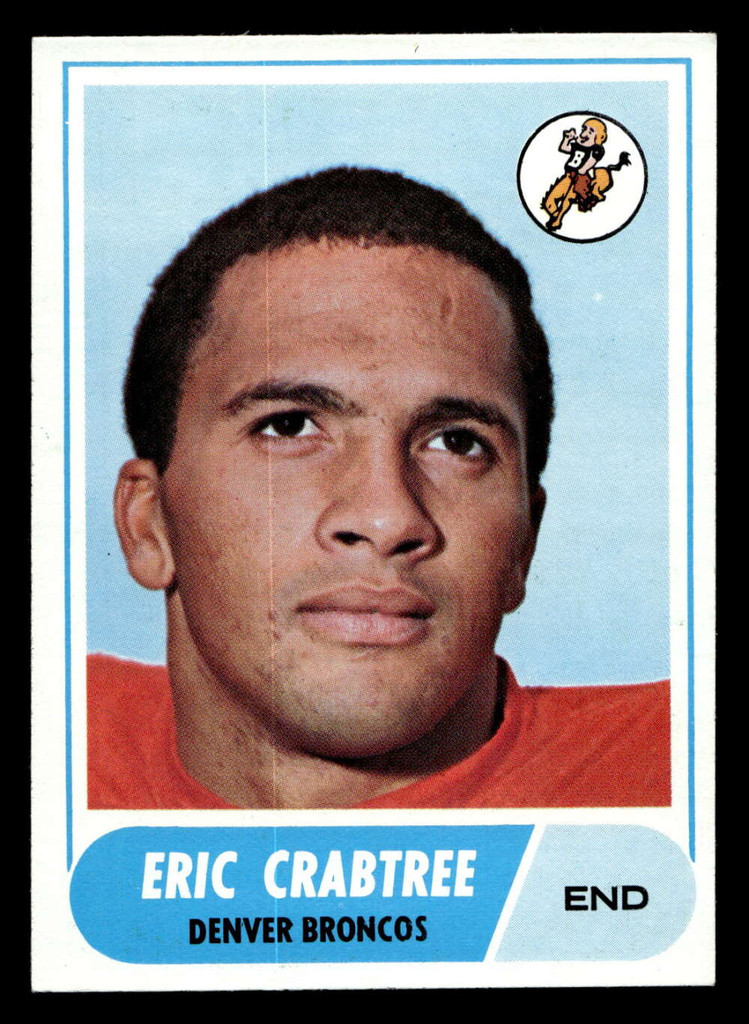 1968 Topps #95 Eric Crabtree Near Mint  ID: 401453