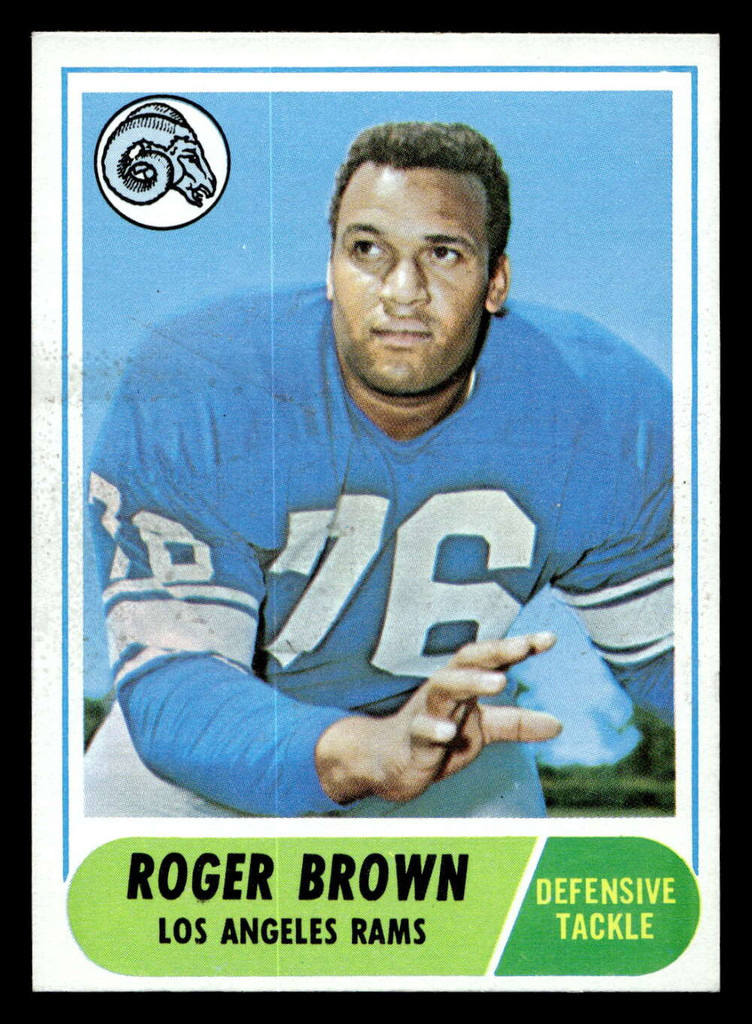 1968 Topps #158 Roger Brown Near Mint  ID: 401522