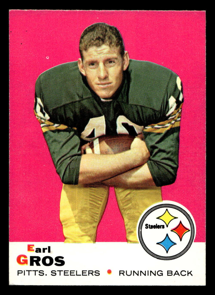 1969 Topps #86 Earl Gros Near Mint  ID: 401684