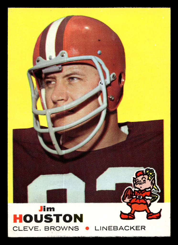 1969 Topps #121 Jim Houston Ex-Mint  ID: 401720