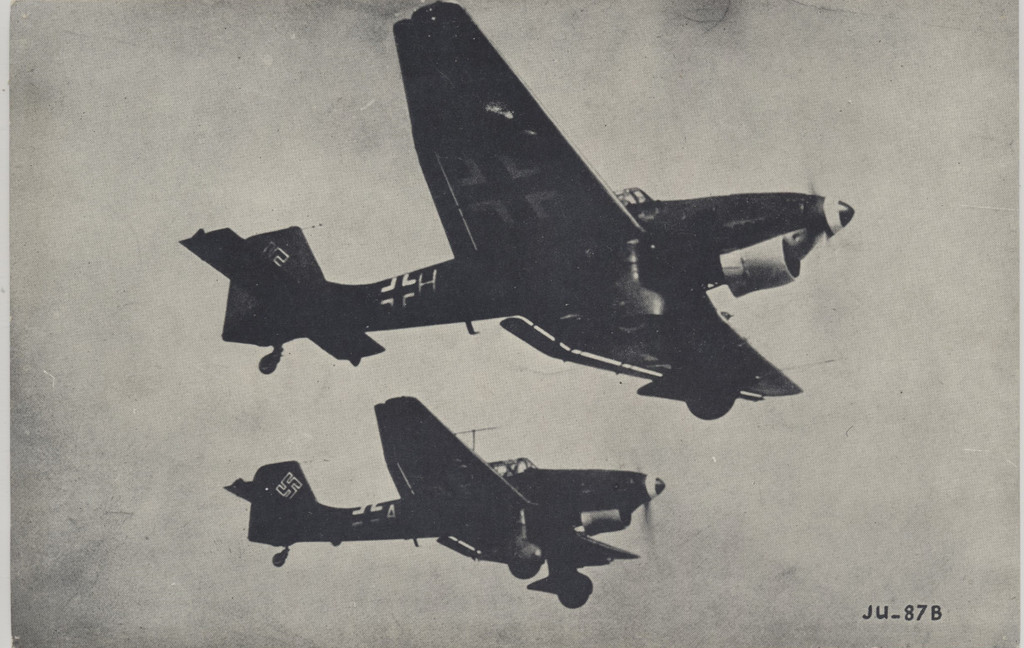 c-1940's Military Air Craft  Lot of 4 Measured 5 1/8 by 8 inches  #*sku36110