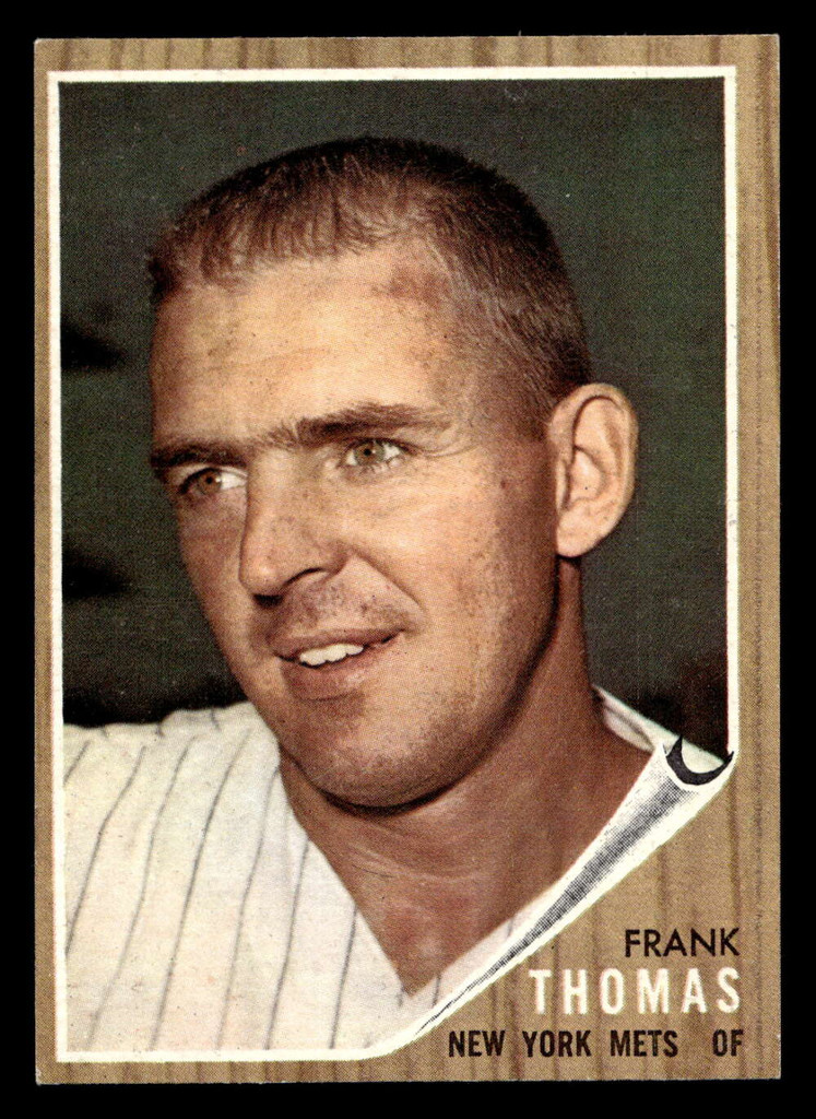 1962 Topps #7 Frank Thomas Excellent+  ID: 401817
