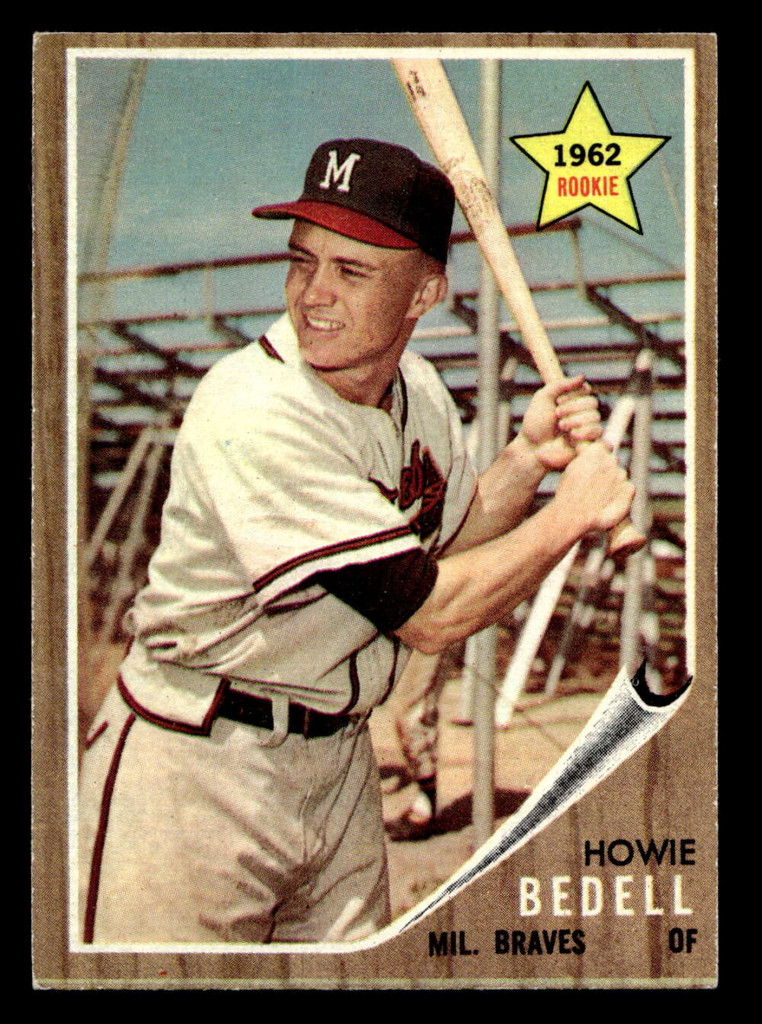 1962 Topps #76 Howie Bedell Ex-Mint  ID: 401878